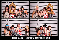 The Photo Lounge // Rowan & Alex's Wedding // 24.11.12